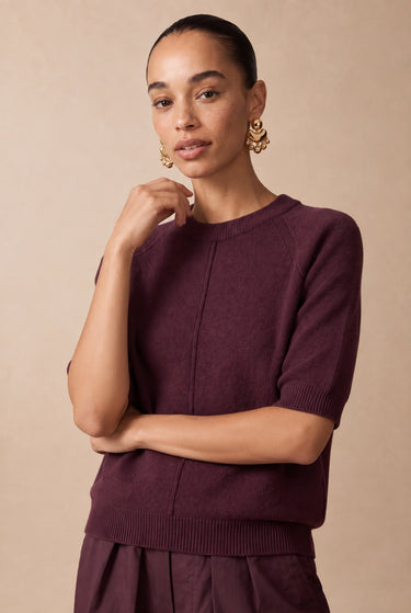 Pull Hilary Bordeaux BORDEAUX