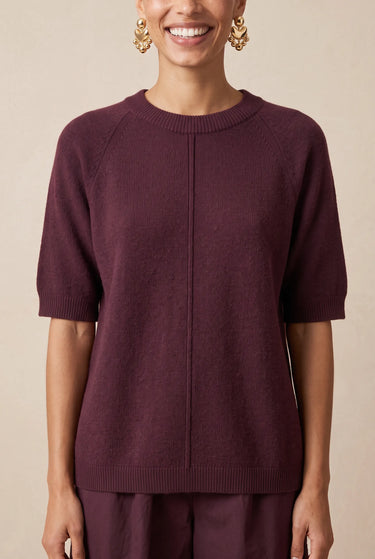 Pull Hilary Bordeaux BORDEAUX