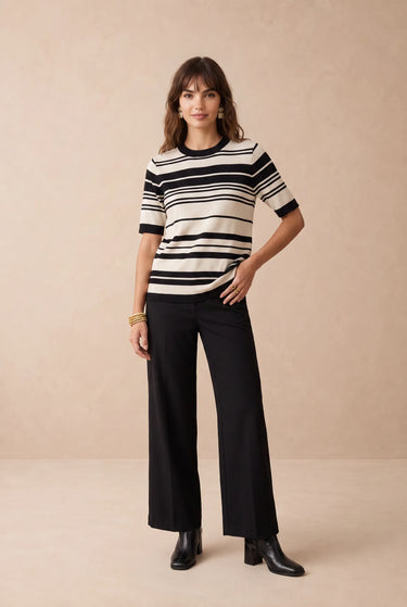 Pull Janice Beige/Noir BEIGE/NOIR