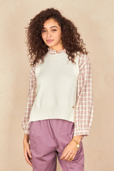 Pull Laurena Ecru ECRU