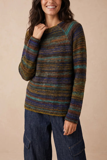 Pull Leslie Bleu/Ocre BLEU/OCRE