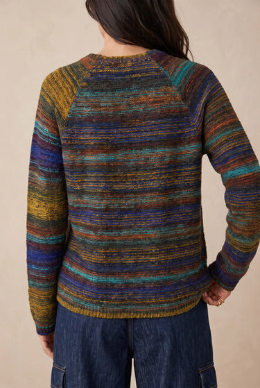 Pull Leslie Bleu/Ocre BLEU/OCRE