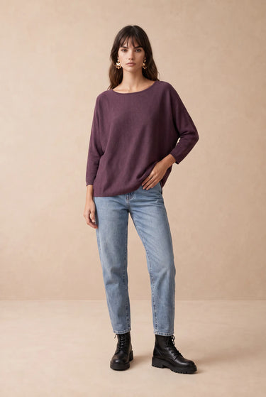 Pull Malou Prune PRUNE