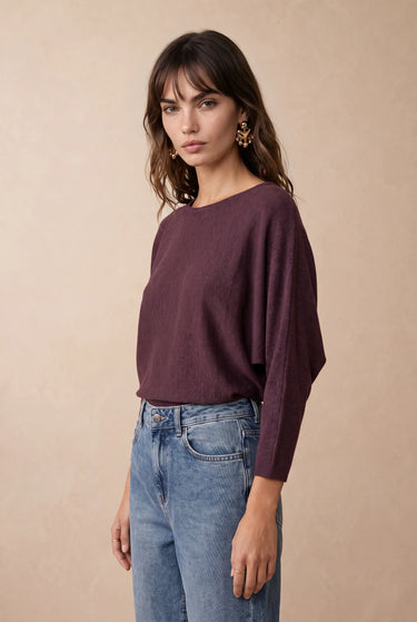 Pull Malou Prune PRUNE