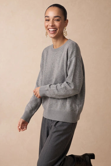 Pull Payeti Gris Chine GRIS CHINE