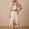 Robe Chelsea Ecru/Rose ECRU/ROSE