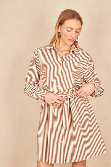 Robe Eden Raye Taupe RAYE TAUPE