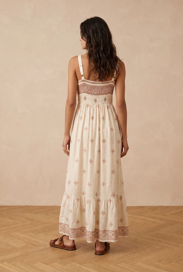 Robe Florie Imp Ecru IMP ECRU