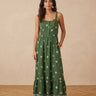 Robe Florie Imp Vert IMP VERT