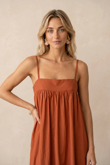 Robe Kaylee Brique BRIQUE