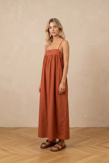 Robe Kaylee Brique BRIQUE