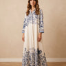 Robe Kyoto Ecru/Marine ECRU/MARINE