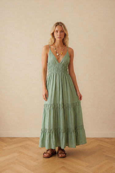 Robe Leopold Vert VERT