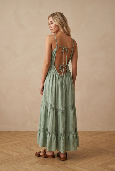 Robe Leopold Vert VERT