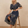 Robe Lucinda Marine/Rose MARINE/ROSE