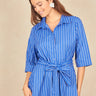 Robe Maldive Raye Bleu RAYE BLEU