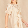 Robe Nicole Beige BEIGE