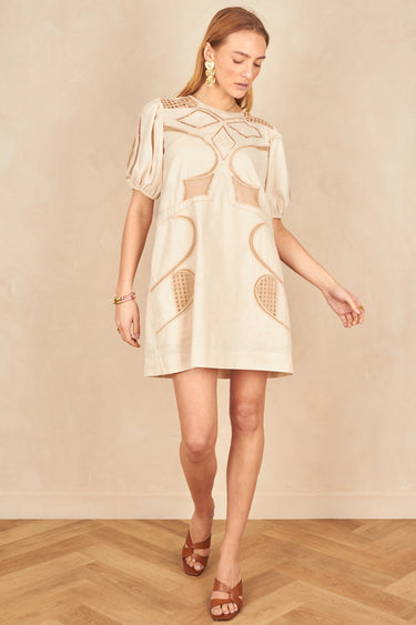 Robe Nicole Beige BEIGE