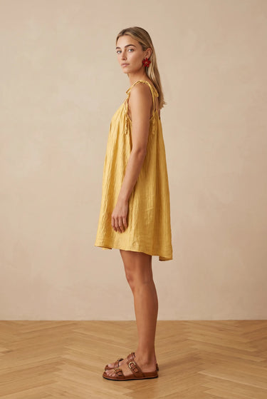 Robe Olivia Moutarde MOUTARDE