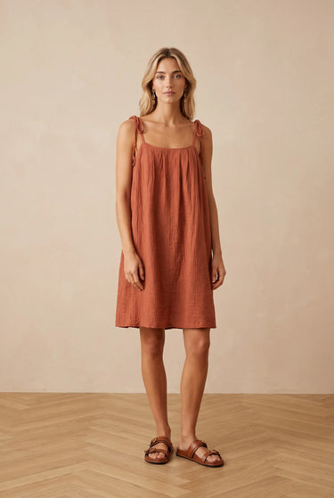 Robe Olivia Terracotta TERRACOTTA
