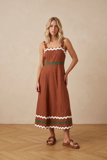 Robe Ovalentin Marron MARRON