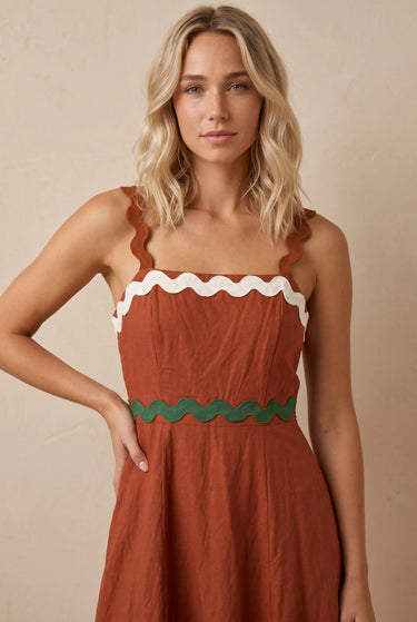 Robe Ovalentin Marron MARRON