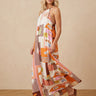 Robe Pauleta Ecru/Orange ECRU/ORANGE