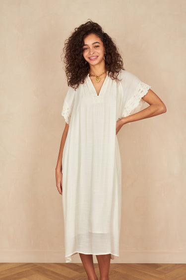 Robe Romane Ecru ECRU