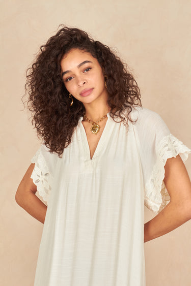 Robe Romane Ecru ECRU