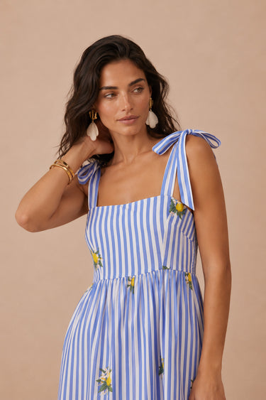 Robe Romania Raye Bleu RAYE BLEU