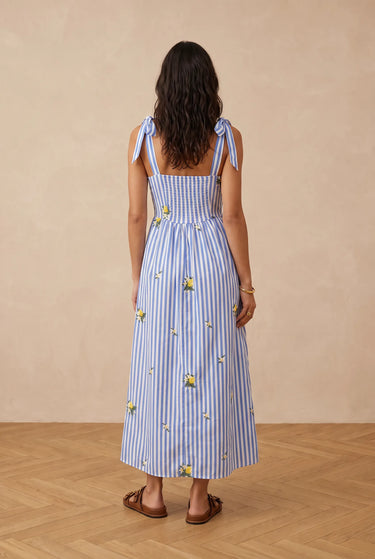 Robe Romania Raye Bleu RAYE BLEU