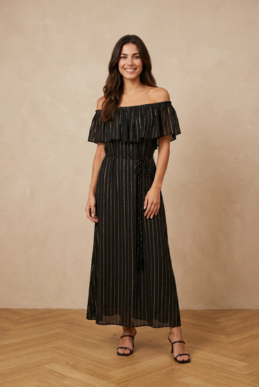 Robe Snoopy Noir/Lurex NOIR/LUREX