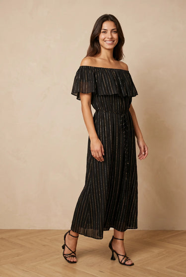 Robe Snoopy Noir/Lurex NOIR/LUREX