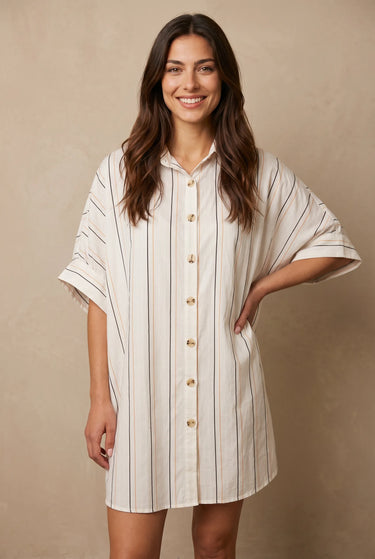 Robe Varelle Raye Ecru RAYE ECRU
