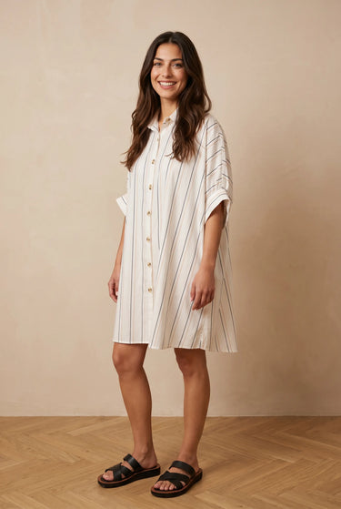 Robe Varelle Raye Ecru RAYE ECRU