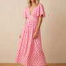 Robe Verda Rose Pois ROSE POIS