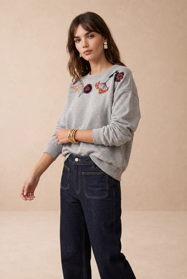 Sweat Lennon Gris GRIS