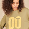Sweat Mylene Kaki/Jaune KAKI/JAUNE