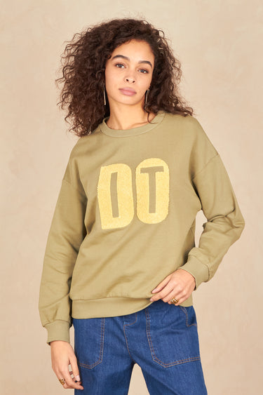 Sweat Mylene Kaki/Jaune KAKI/JAUNE