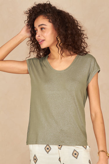 T Shirt Alice Kaki/Glitter KAKI/GLITTER