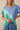 T Shirt Ambre Bleu/Vert BLEU/VERT