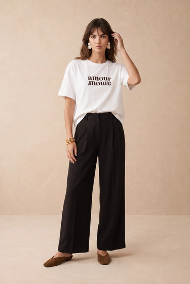 T Shirt Amour Ivoire IVOIRE