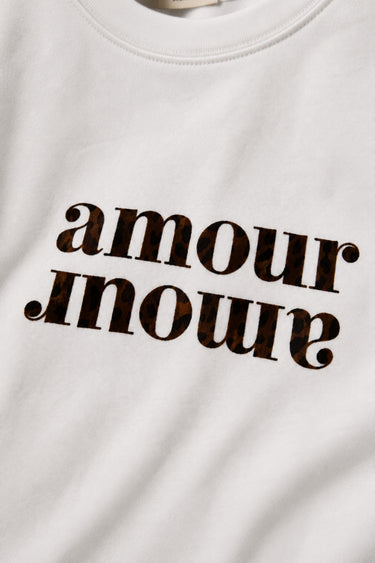 T Shirt Amour Ivoire IVOIRE
