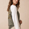 T Shirt Anita Kaki/Ecru KAKI/ECRU