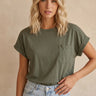 T Shirt Aubin Kaki KAKI