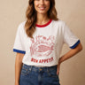 T Shirt Austin Blanc/Rouge BLANC/ROUGE