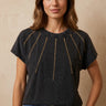 T Shirt Babylon Noir/Or NOIR/OR