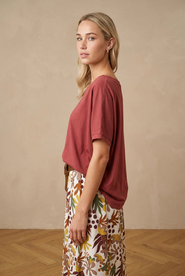 T Shirt Biba Bordeaux BORDEAUX