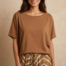 T Shirt Biba Camel CAMEL