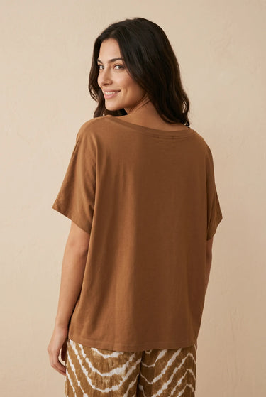 T Shirt Biba Camel CAMEL